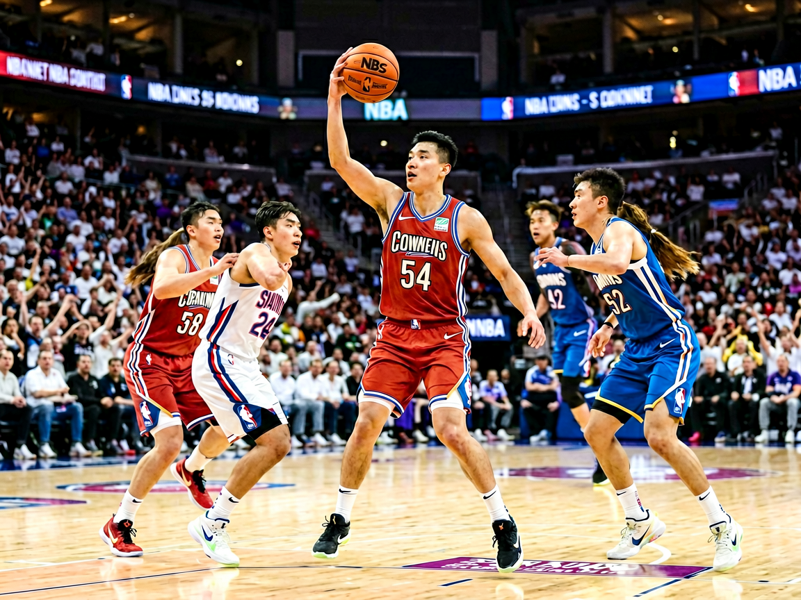 新体育体育资讯栏目中关于NBA季后赛的专题报道配图